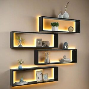 Wall-Mounted Shelves